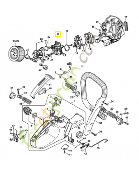 Carburateur 1140/13 1140-120-0613. Pièce détachée Stihl / Vicking