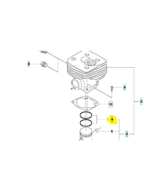 Segment de piston