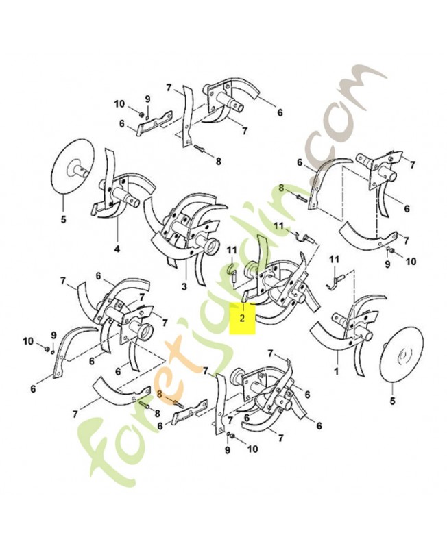 Etoile depart gauche