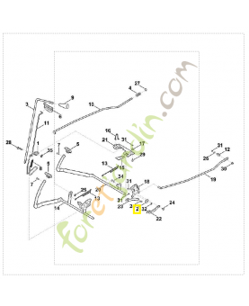 Rondelle 6170-162-8900. Pièce de rechange Sithl / Vicking