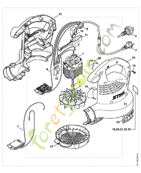 Rondelle de pression 4811-708-3000. Pièce de rechange Sithl / Vicking