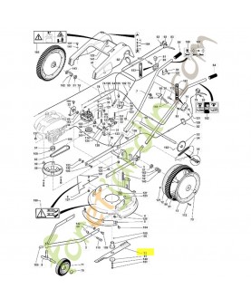 Lame Husqvarna ref. 531008308