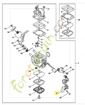 Appareil de distribution 1140-430-1000. Pièce de rechange Sithl / Vicking