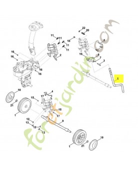 Eperon de terrage Stihl ref. 6241-716-1401