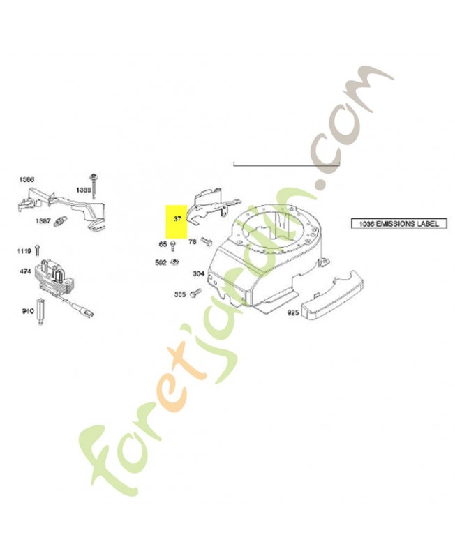 793756 Protection volant mot 793756 Protection volant mot