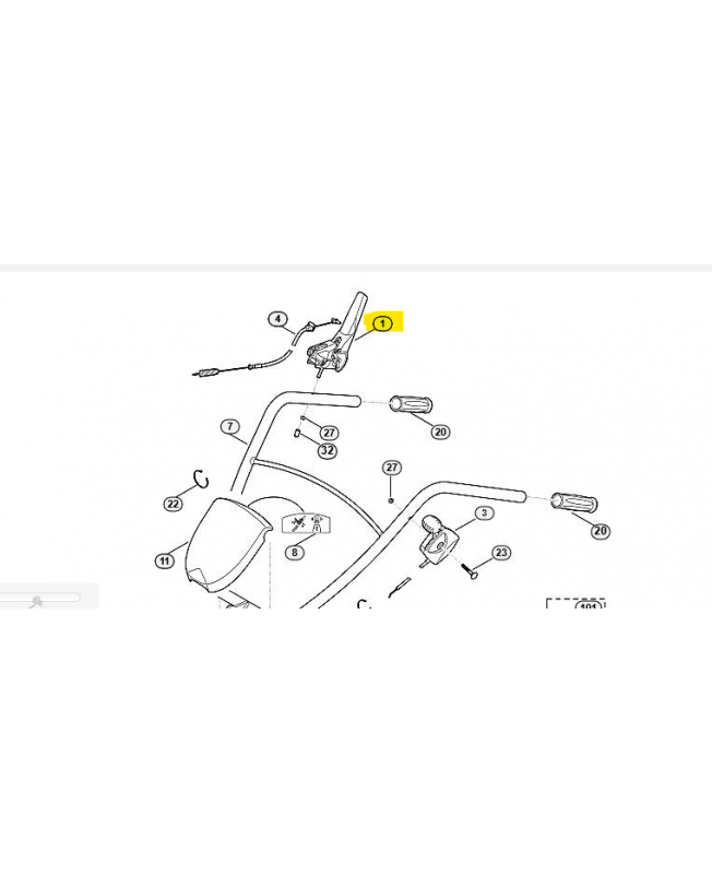 Levier d'embrayage Levier d'embrayage
