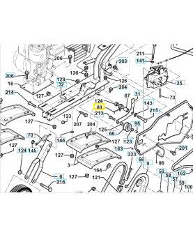 Ressort  519653090. Pièce de rechange Husqvarna