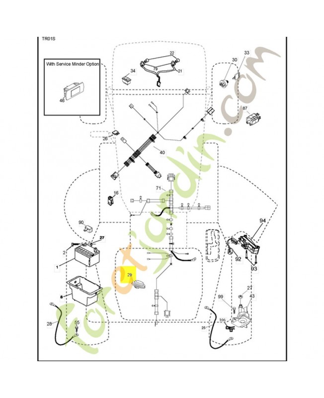 Interrupt. securite siege 532401545