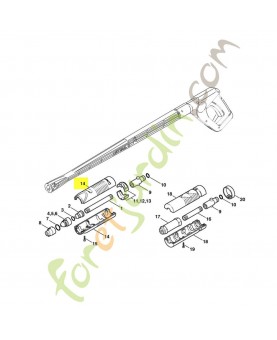 Corps sup.+inf 4915-500-1001. Pièce détachée Stihl / Vicking