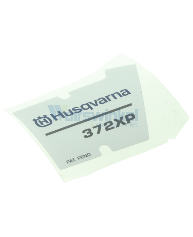 Autocollant 537230201. Pièce de rechange Husqvarna