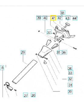 Roulement a billes 538235918. Pièce de rechange Husqvarna