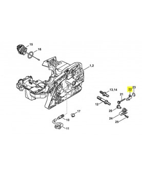 Coulisse 1127-640-1900 stihl
