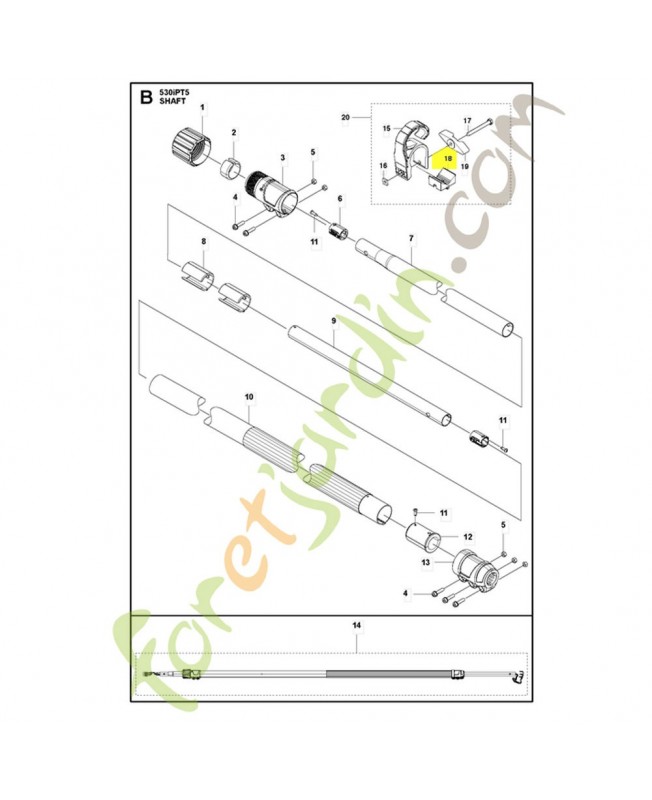 Pièces d'espacement