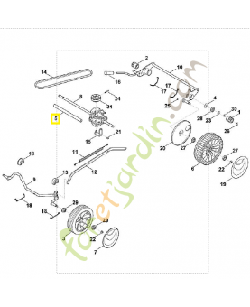 Tube 6105-703-9111. Pièce de rechange Sithl / Vicking