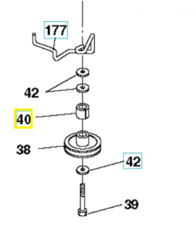 douille 532124965 - Pièce de détachée Husqvarna