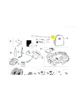 Cable USB 577518102. Pièce de rechange Husqvarna