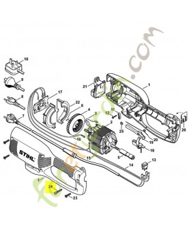 Vis is-p 6x15 stihl réf : 9074-478-4409