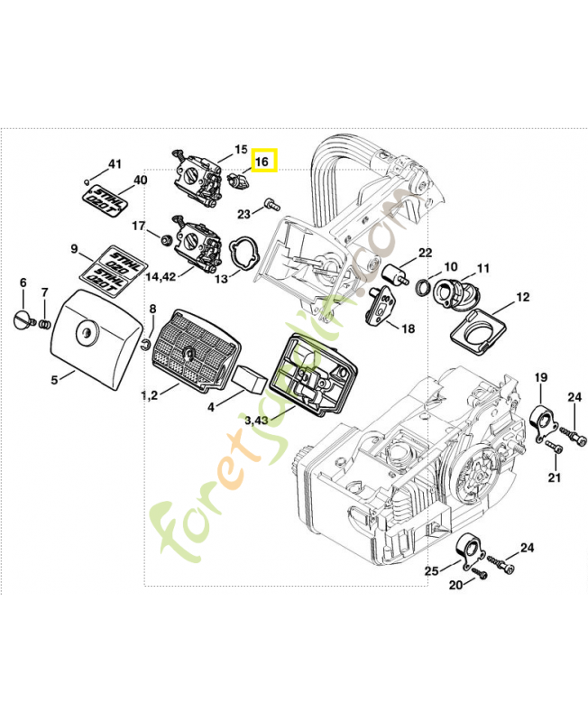 Pièce de raccordement 1129-122-3300. Pièce de rechange Sithl / Vicking