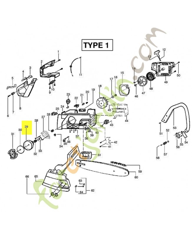 Cloche d embrayage 530069342. Pièce de rechange Husqvarna