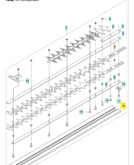 protège lame 577644404. Pièce de rechange Husqvarna