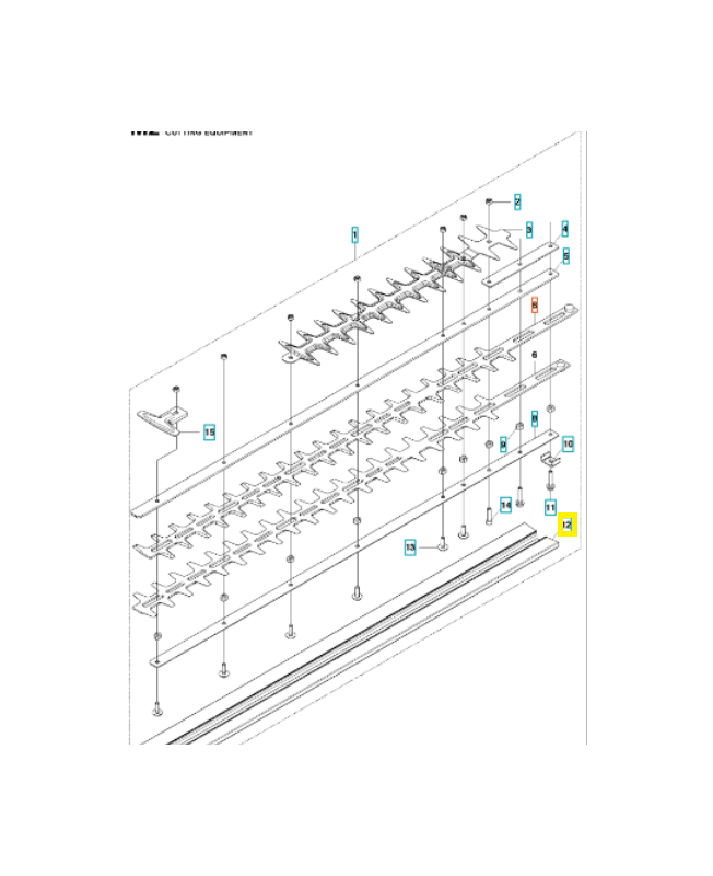 protège lame 577644404. Pièce de rechange Husqvarna
