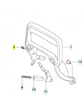 Vis 503202602. Pièce de rechange Husqvarna