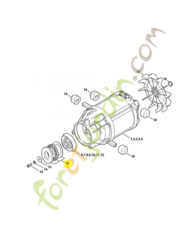 Roulement a aiguille