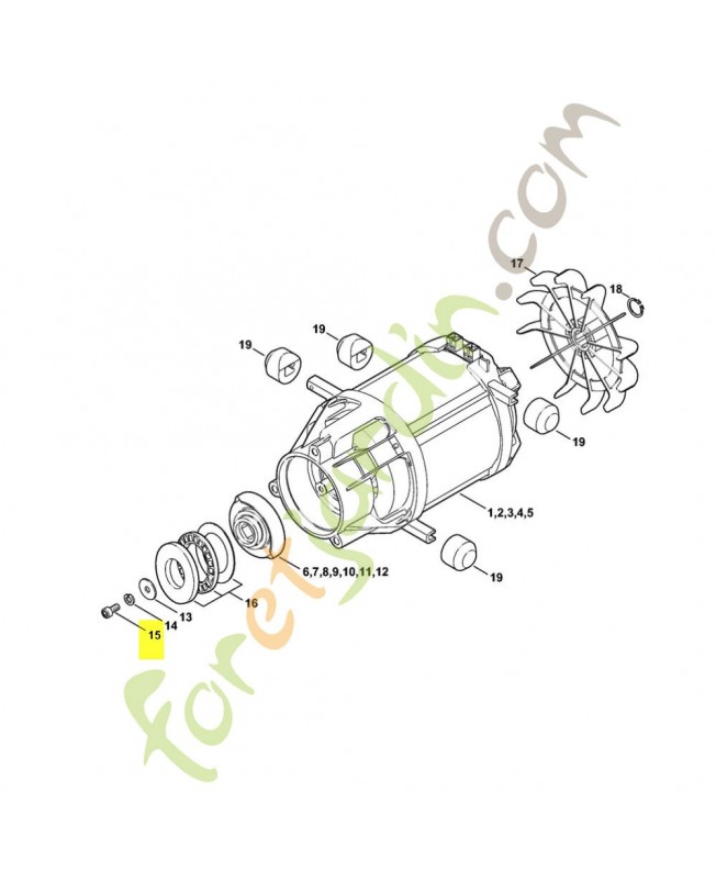 Vis cylindique m6x12