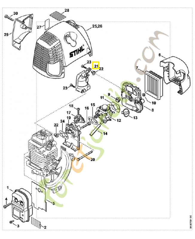 Recouvrement 4180-123-0600. Pièce de rechange Sithl / Vicking Recouvrement 4180-123-0600. Pièce de rechange Sithl / Vicking