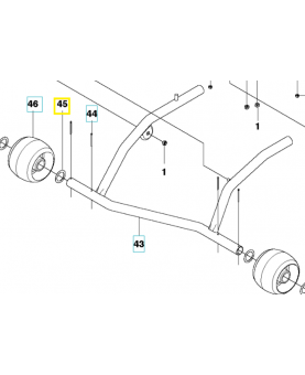 Rondelle 574264501. Pièce de rechange Husqvarna