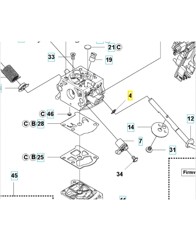 Support 577262901. Pièce détachée Husqvarna