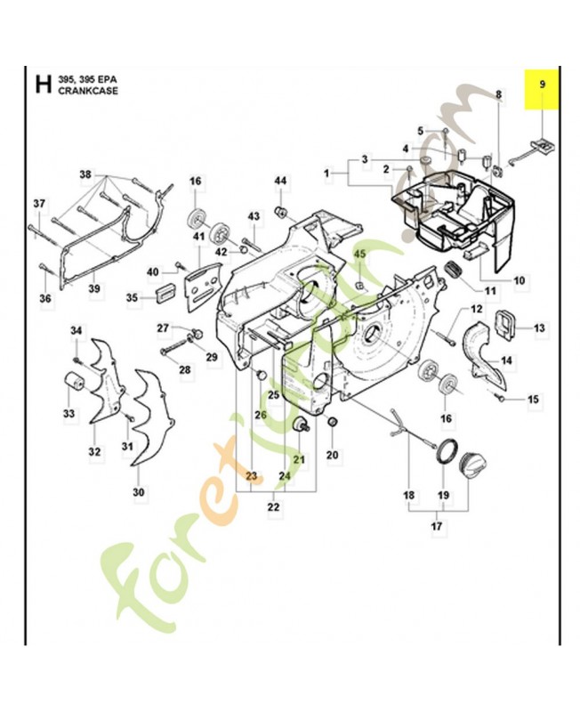 Commmande starter Husqvarna ref. 537018301