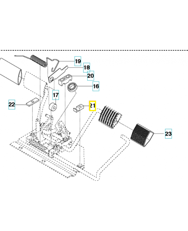 Support de roulement 506954101. Pièce de rechange Husqvarna Support de roulement 506954101. Pièce de rechange Husqvarna