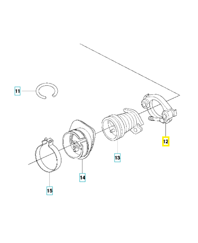 Bride 544452901. Pièce de rechange Husqvarna Bride 544452901. Pièce de rechange Husqvarna