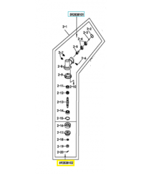 Service kit 592838102. Pièce détachée Husqvarna