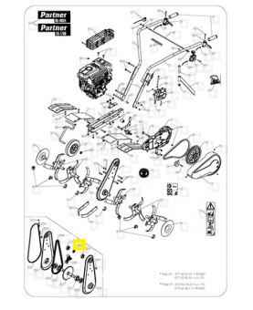 Roulement 531008546- Pièce de détachée Husqvarna