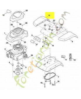 Renfort lateral droit