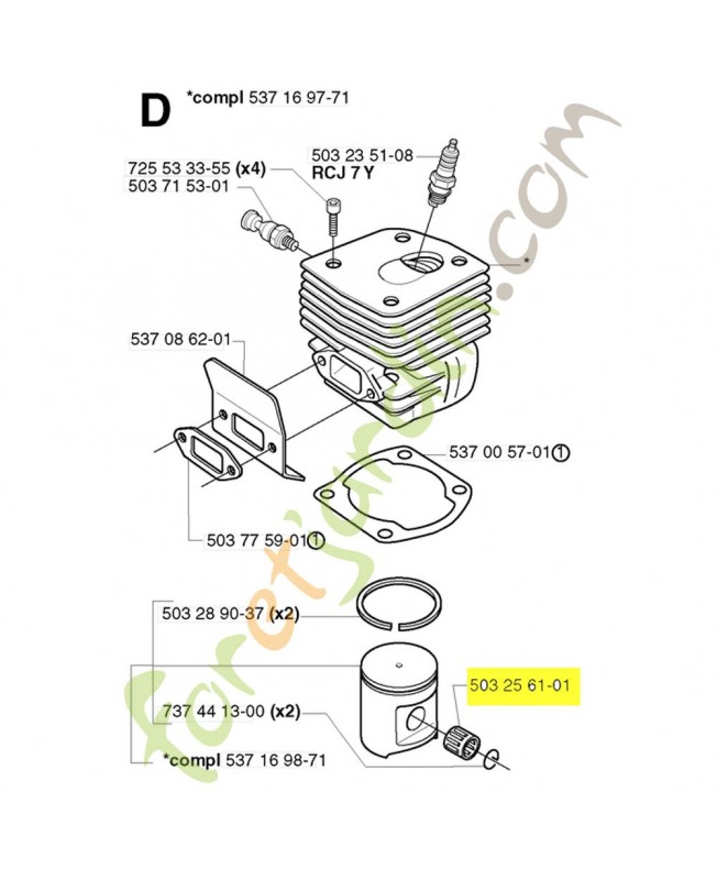 Roulement de aiguilles