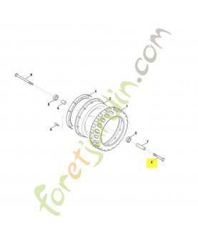 Vis a six pans m10x75