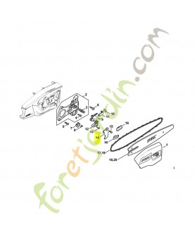 Crochet stihl réf : 4857-716-1000
