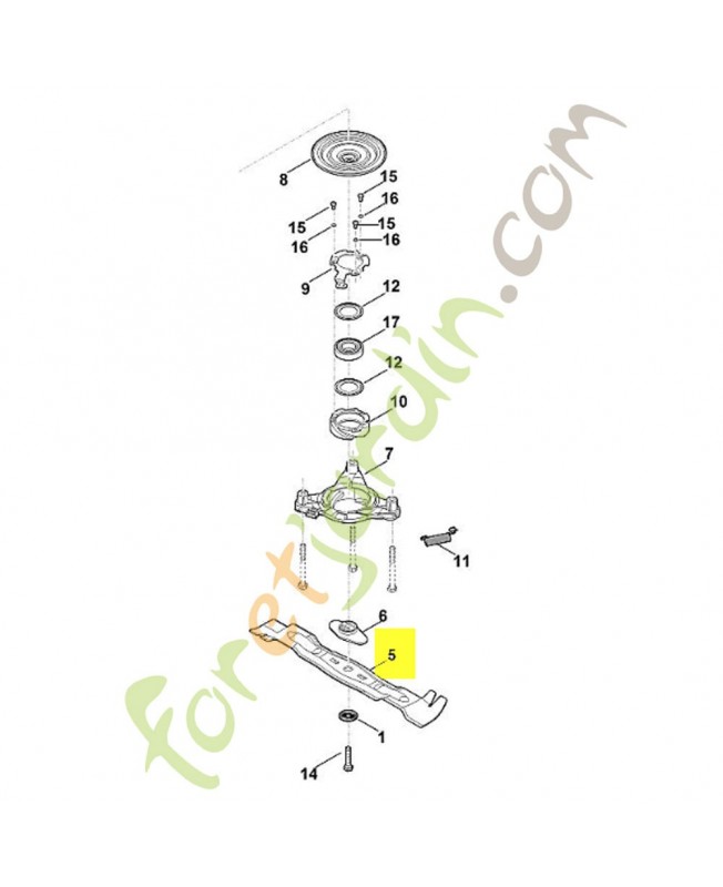 Lame 53 cm Stihl ref. 6374-702-0100