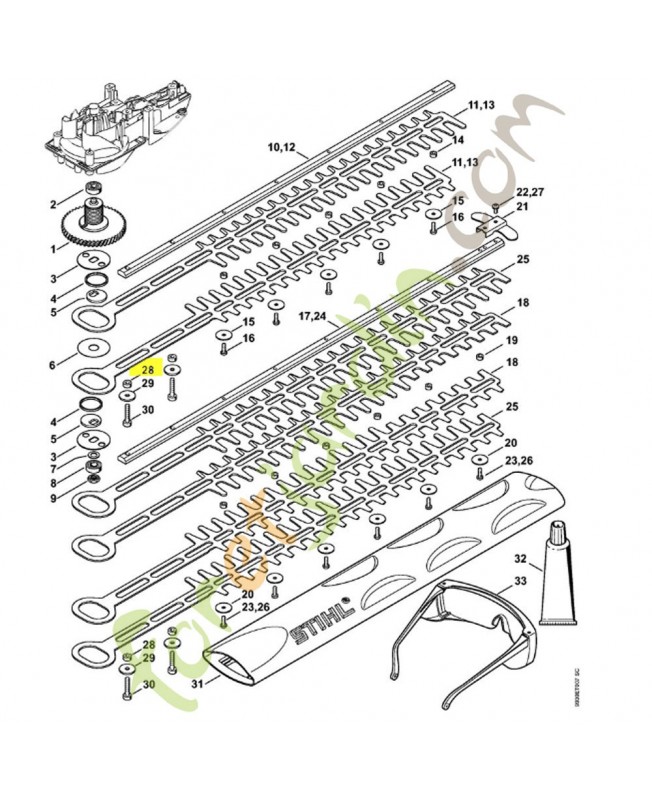 Douille 4818-641-4901. Pièce de rechange Sithl / Vicking