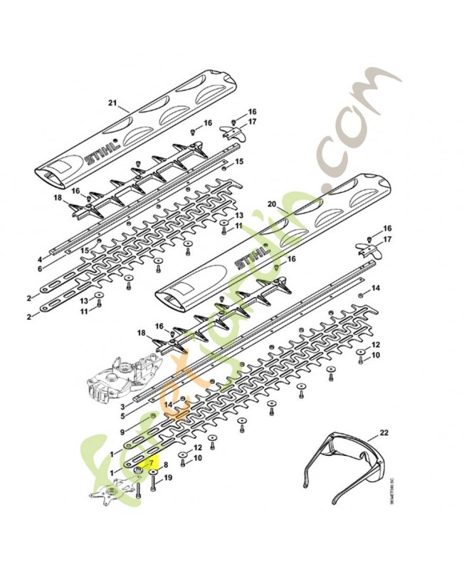Douille 4851-641-4900. Pièce de rechange Sithl / Vicking
