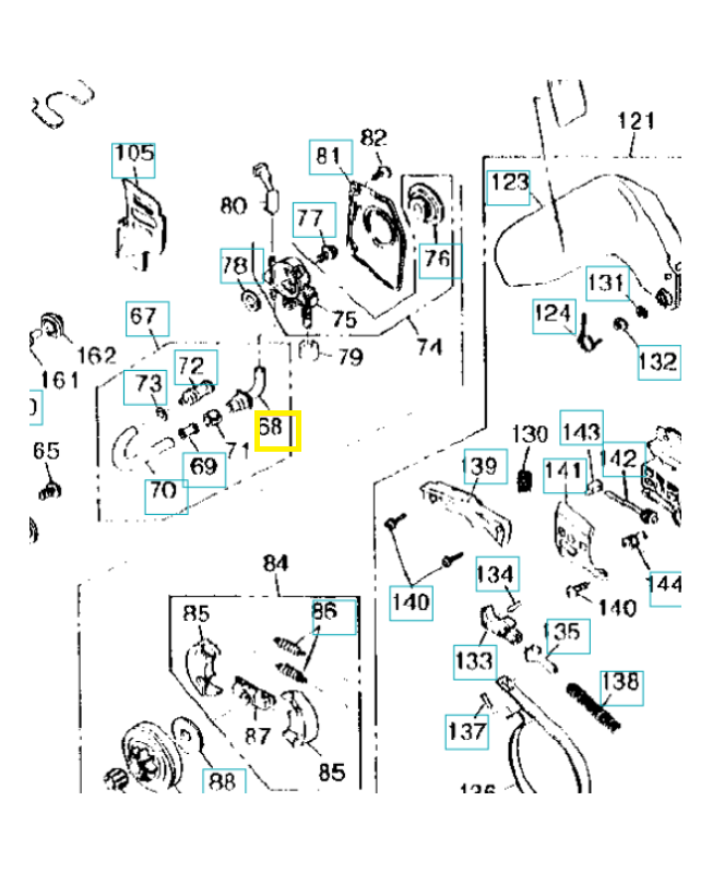 Tuyau d'huile 513725802. Pièce détachée Husqvarna