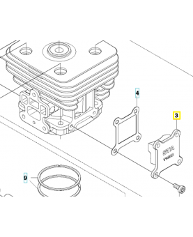 carter 575346701. Pièce de rechange Husqvarna