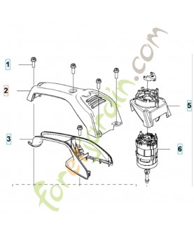 Capot moteur 588224802