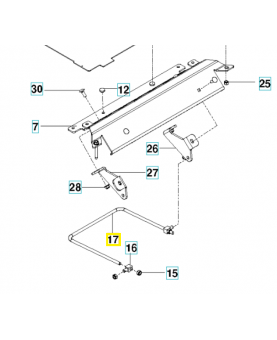 Barre 521938102. Pièce détachée Husqvarna