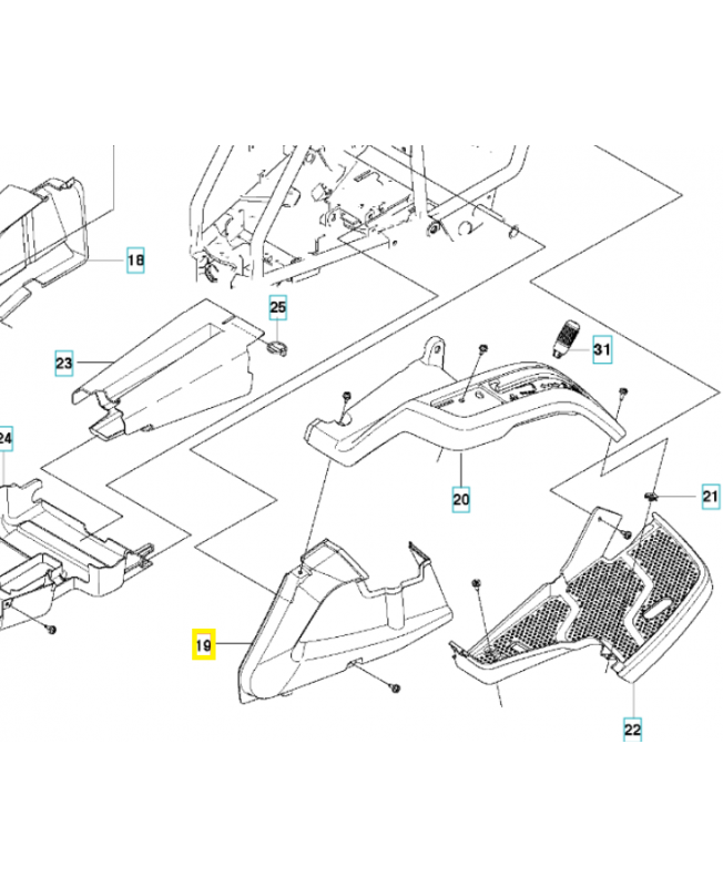carter 585620101. Pièce de rechange Husqvarna