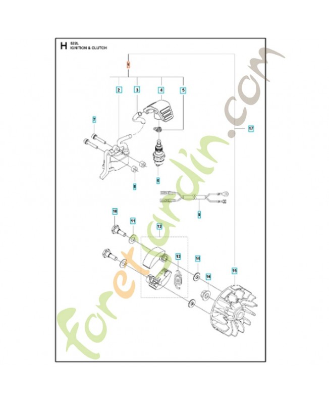 Bobine d'allumage 587294501 Bobine d'allumage 587294501