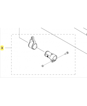 Arrêtoir 522920804 . Pièce détachée Husqvarna